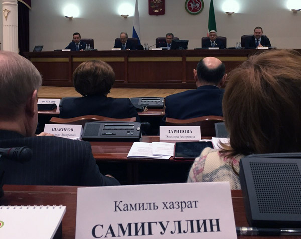 Камиль Самигуллин принимает участие в заседании по межнациональным и межконфессиональным отношениям