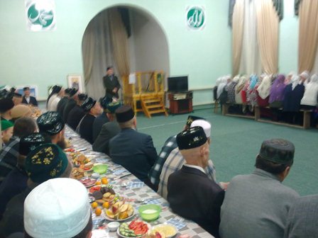 Собрание хаджиев в Черемшане