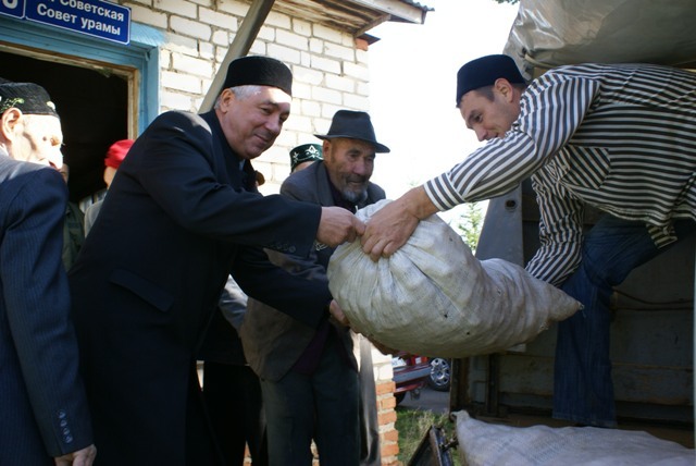 В Рыбно-Слободском районе собрали гошер-садака