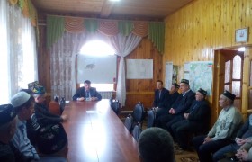 Олы Кайбыч үзәк мәчетен төзекләндерү буенча киңәшмә узды