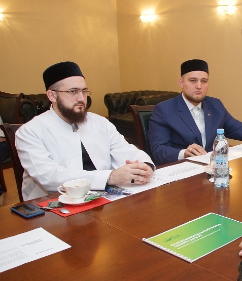 Мөфти Наталья Фишман белән социаль проект хакында сөйләште