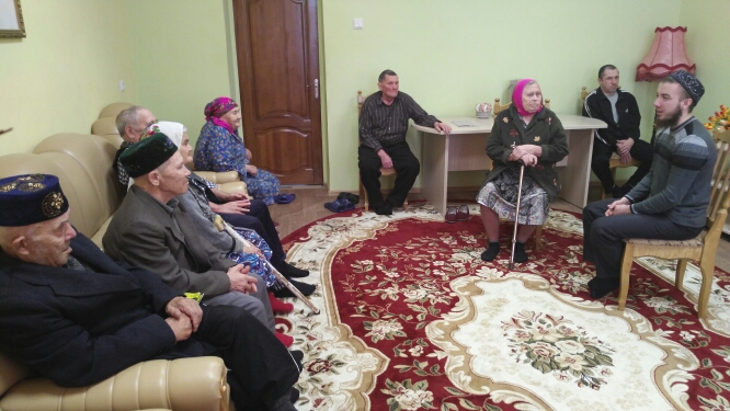 Картлар йортында очрашу