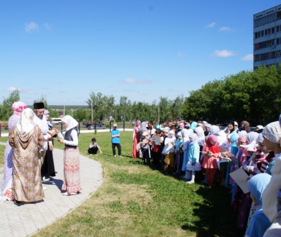 Мөселман мәктәбендә "Сабак туе" үткәрелде