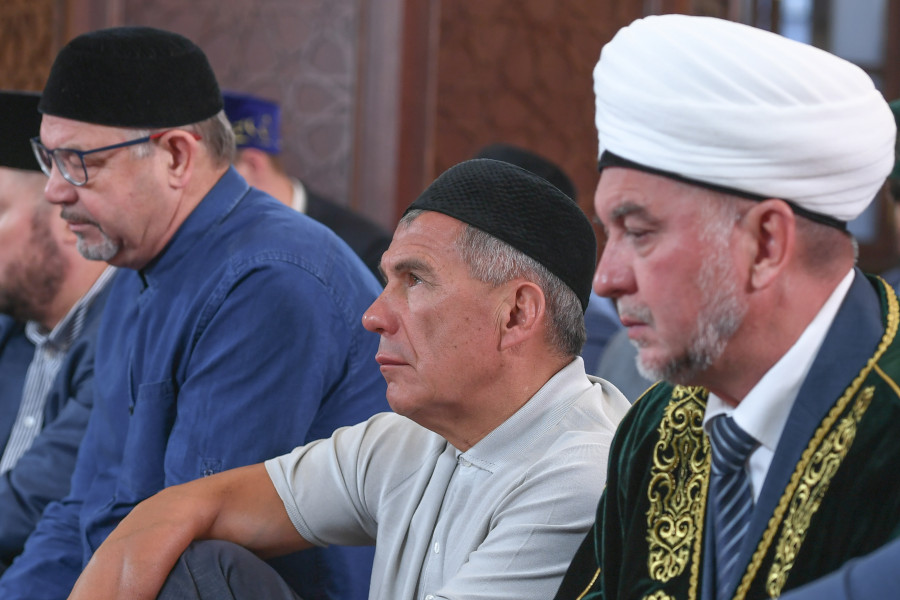 Бәйрәм вәгазенә ТР Президенты килде